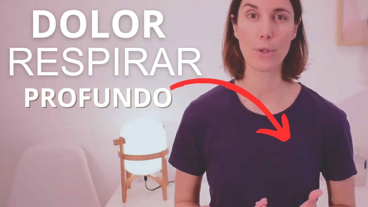 dolor en el pecho al respirar profundo